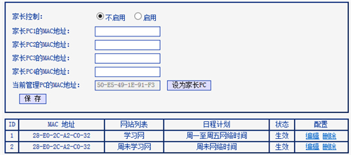 TP-Link TL-WDR5300 无线路由器家长控制管控小孩上网行为设置指南