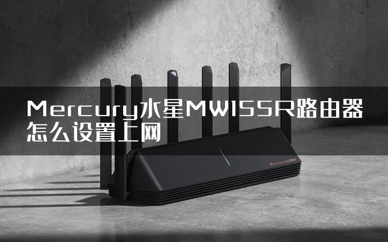 Mercury水星MW155R路由器怎么设置上网