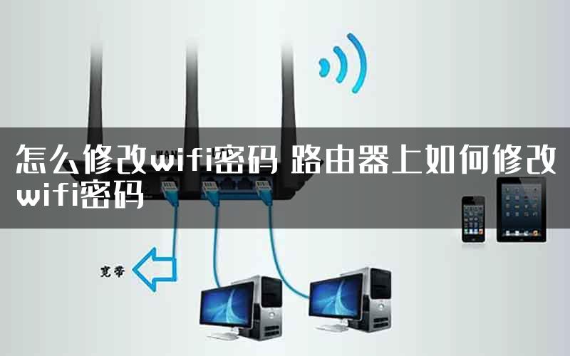 怎么修改wifi密码 路由器上如何修改wifi密码