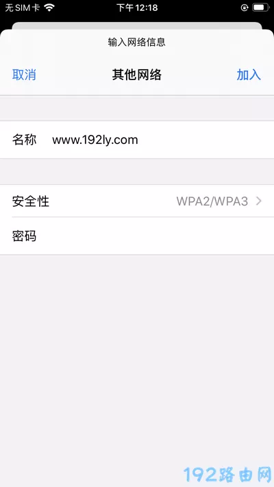 苹果手机连接隐藏wifi 2