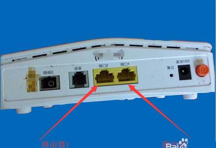 电信光猫接两个路由器怎么设置