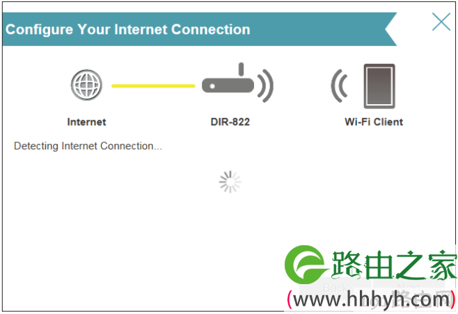 路由器自动检测Internet连接类型