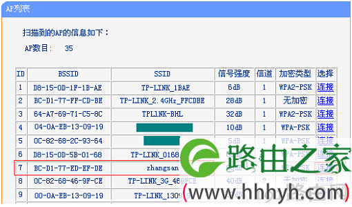 TL-WR700N路由器连接到需要被中继的无线信号