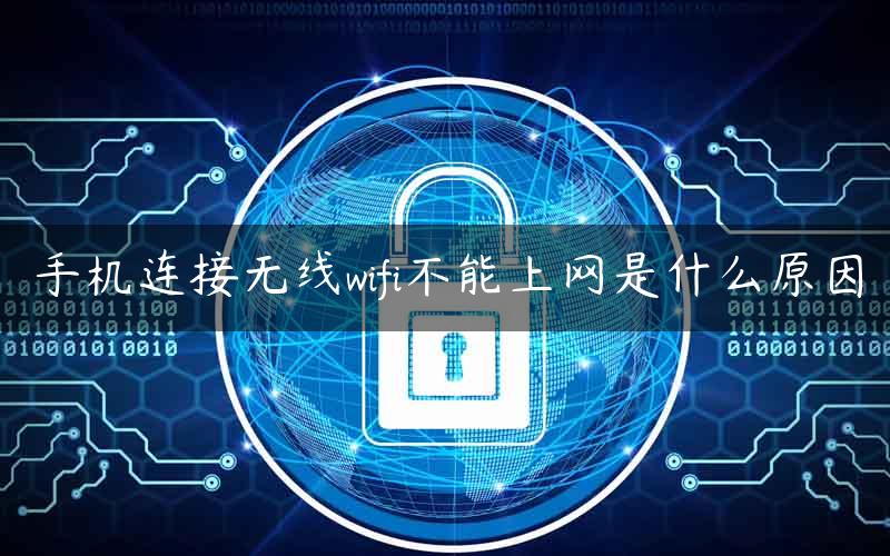 手机连接无线wifi不能上网是什么原因