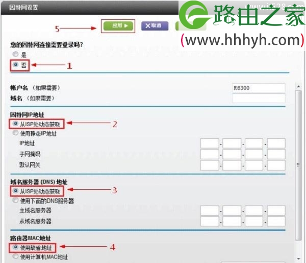 网件NETGEAR R6300 V1/V2路由器设置上网图文方法