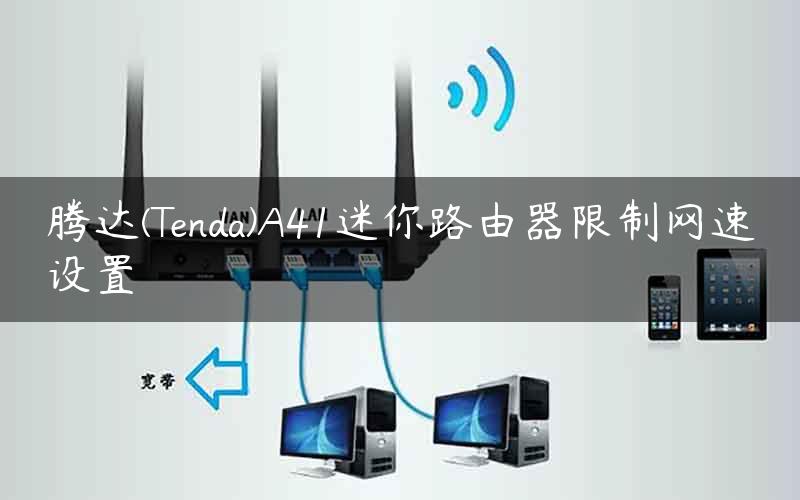 腾达(Tenda)A41迷你路由器限制网速设置