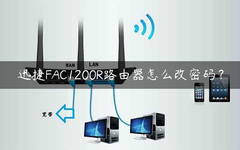 迅捷FAC1200R路由器怎么改密码？