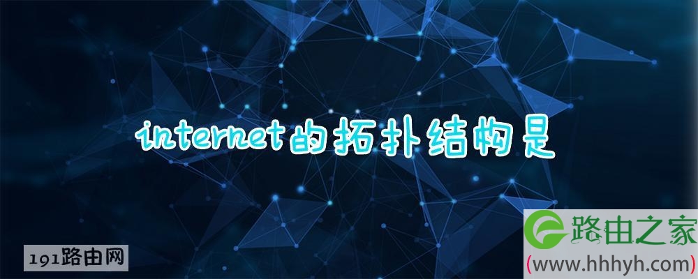 internet的拓扑结构是