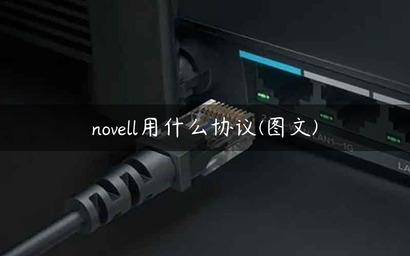 novell用什么协议(图文)