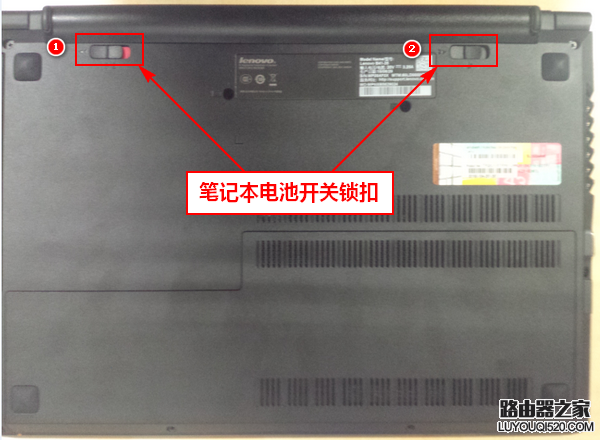 Lenovo(Ideapad）联想笔记本如何拆卸及安装电池