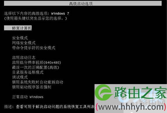 Win7进不了系统