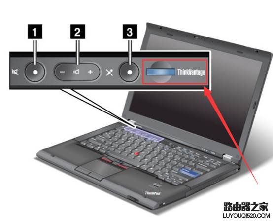 ThinkPad笔记本一键恢复功能键在哪